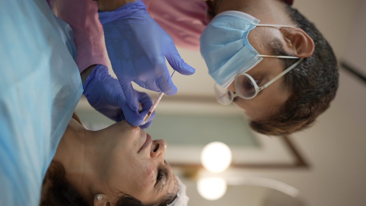 Aesthetic treatment at MK Aesthetics, Juhu