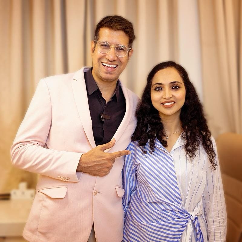 Dr. Khushal Gangwani and Madhavi Gangwani, founders of MK Aesthetics, Juhu